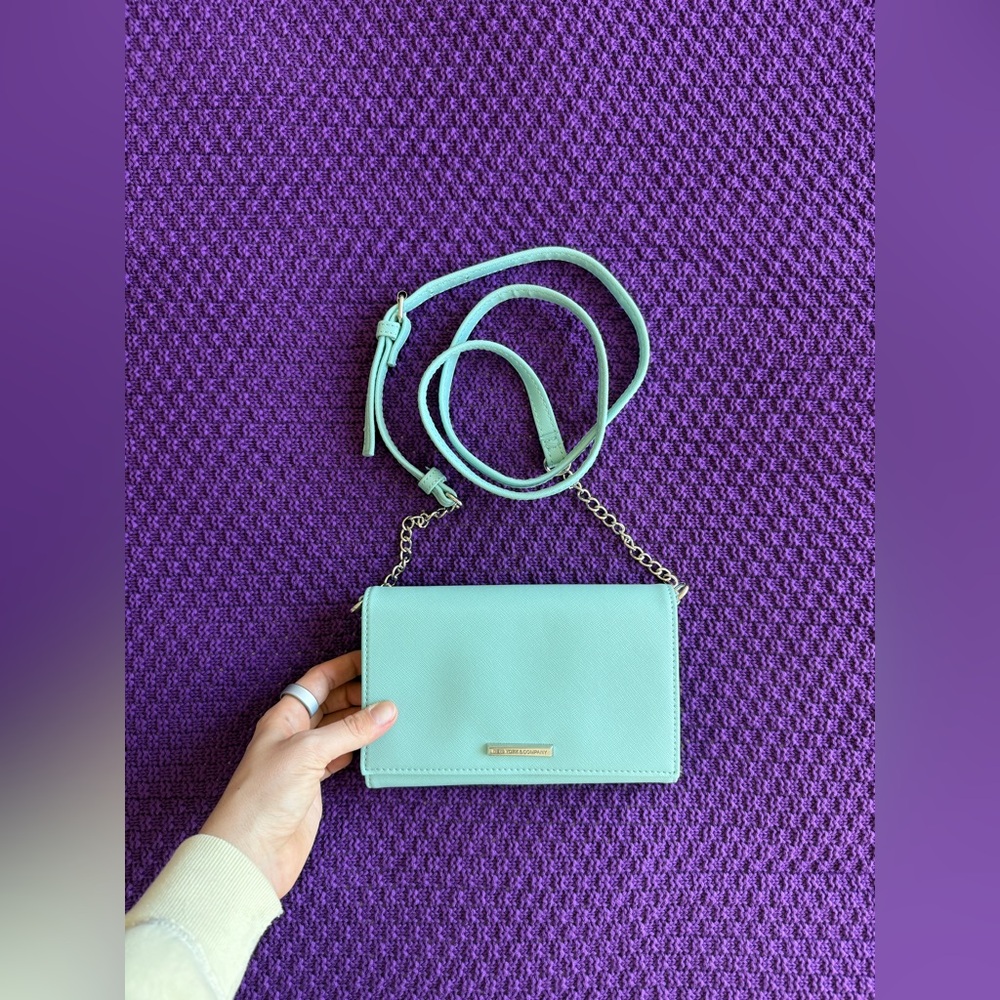New York & Company Wallet Tiffany Blue